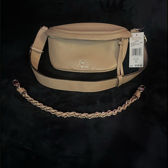 New Michael Kors xs camel Messenger bag - Picture 2 of 3